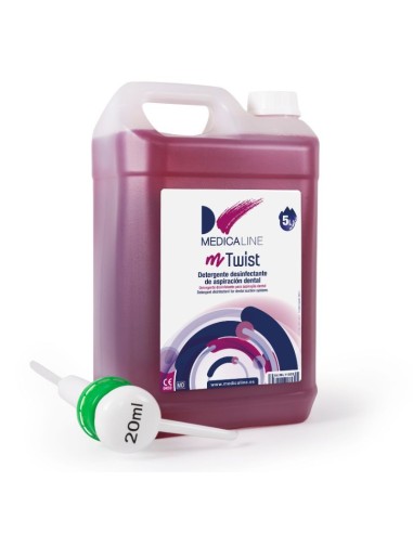 Desinfectante para Sistemas de Aspiración 5L