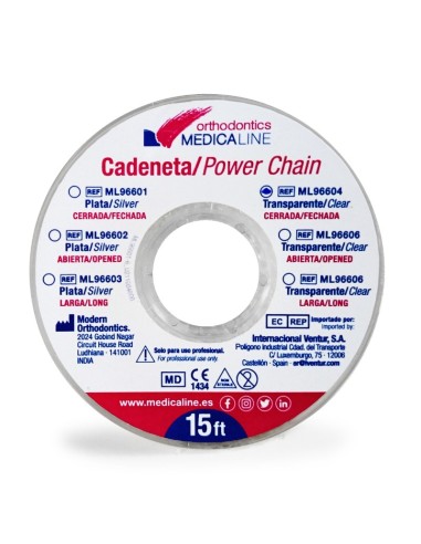 Cadeneta Elástica Clear  Medicaline