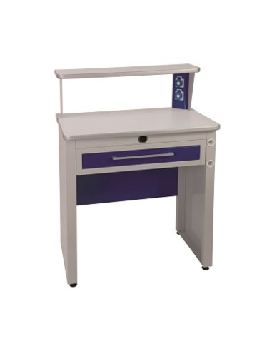 Mesa de Trabajo Metálica 1 Puesto Mestra