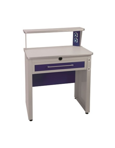 Mesa de Trabajo Metálica 1 Puesto Mestra