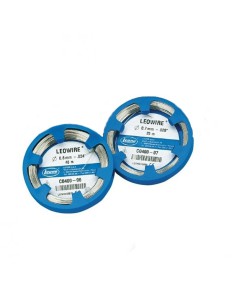 Rollo de Alambre Ortodóntico LeoWire Redondo Duro Elástico Leone