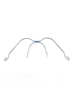 Arco Extraoral 045 con Loops Largo Acero Inox 1 unidad Leone