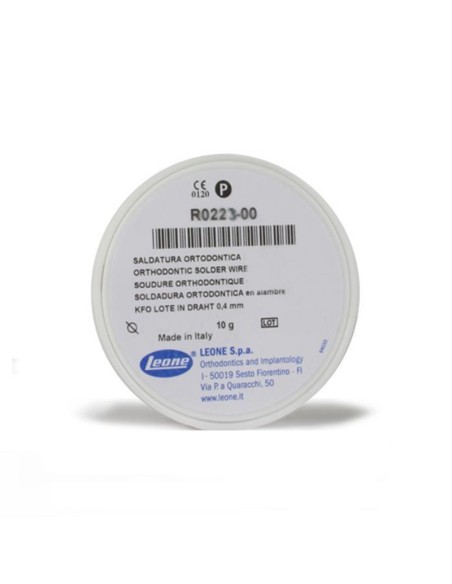 Soldadura Ortodóntica 1 x 0,50 mm Rollo 10g Leone