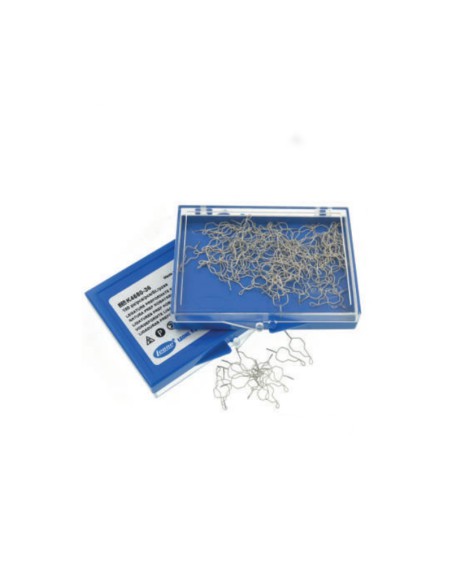 Ligaduras Metálicas Kobayashi 0,36mm Natural Caja 100 unidades Leone