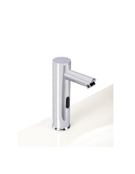 Conjunto Mobiliario Triple Módulo con Encimera, Grifo Automático y Lavabo Izquierda Bader