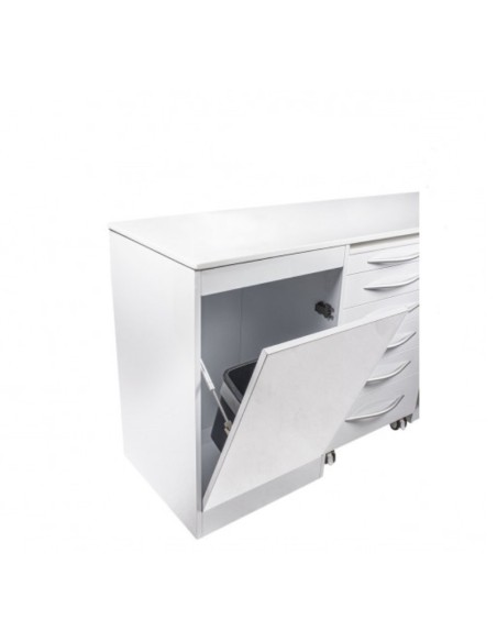 Conjunto Mobiliario Triple Módulo con Encimera Tipo Silestone Bader