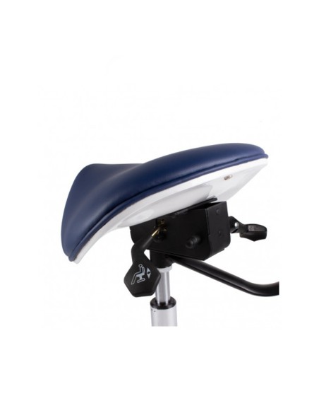 Taburete Clínica Dental Comfort Plus Stool con Base Giratoria Bader