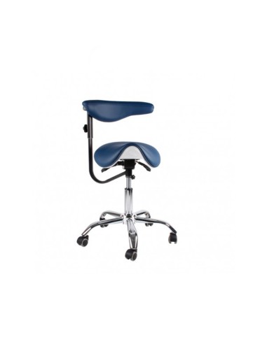 Taburete Clínica Dental Comfort Plus Stool con Base Giratoria Bader