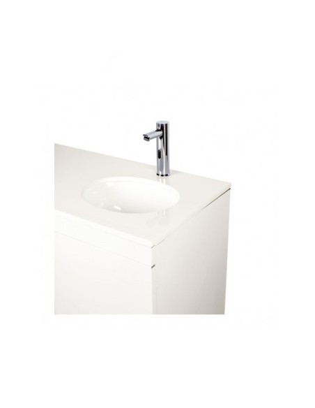 Mobiliario Modular Cuádruple, Encimera, Cajoneras, Lavabo y Grifo Automático a la Derecha Bader