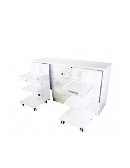 En proceso - Mueble Quirúrgico con 2 carritos - PROVISIONAL