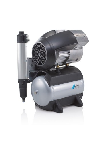 Compresor de Aire Comprimido 20L, 2 Cilindros con Secador Tornado T2 Durr