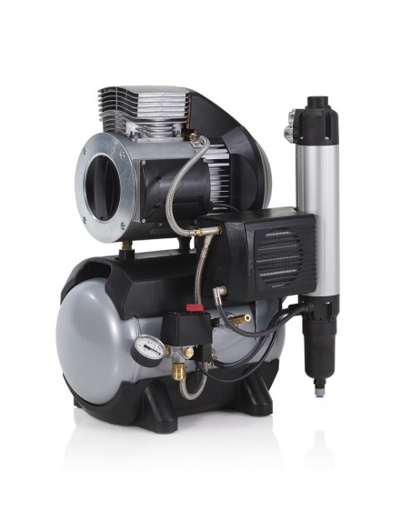 Compresor de Aire Comprimido 1 Cilindro con Secador de Membrana, 20L. Tornado T1 Durr