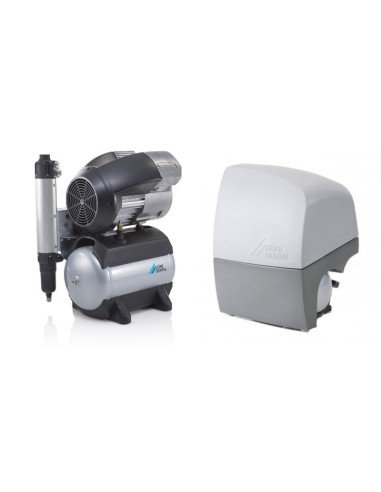 Compresor Dürr 2 Cilindros con Secador de Membrana, Insonorizado, 20L Tornado 2