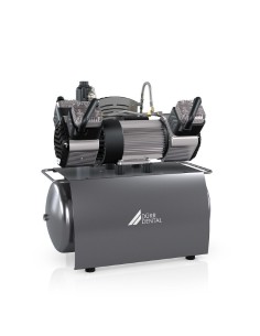 Compresor de Aire Durr Trio 3 Cilindros con Secador de Membrana, Filtro Anti Virus y Depósito 50 Litros