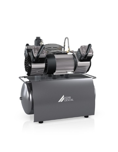 Compresor de Aire Durr Trio 3 Cilindros con Secador de Membrana, Filtro Anti Virus y Depósito 50 Litros