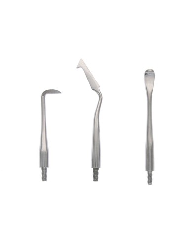 Juego de 3 Puntas Desmontables para Martillo Quitacoronas Masters