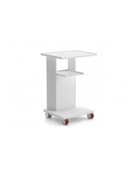 Carrito Atlas para Dispositivos con Estante, Zócalo Deslizante y Tomas de Corriente Zilfor