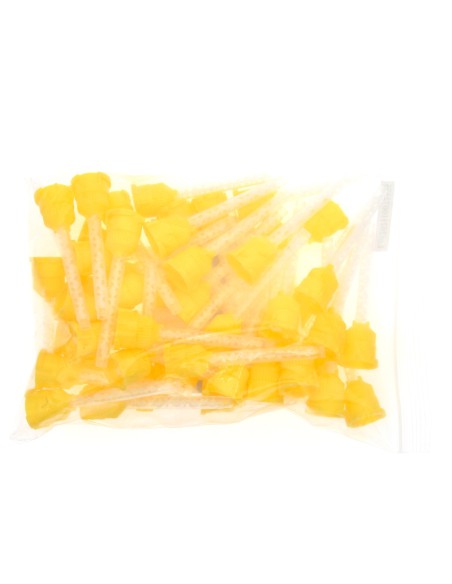 Puntas Mezcladoras Amarillas 50u