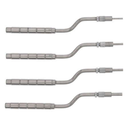 Osteotomo Cóncavo, Angulado, Punta Recta Milimetrada