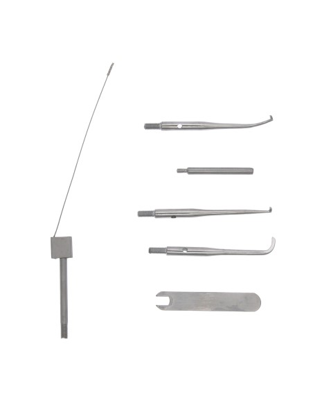 Kit Pistola Automática Quita Coronas 6 Accesorios