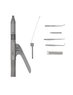 Kit Pistola Automática Quita Coronas 6 Accesorios