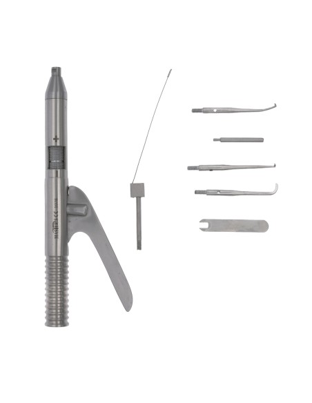 Kit Pistola Automática Quita Coronas 6 Accesorios