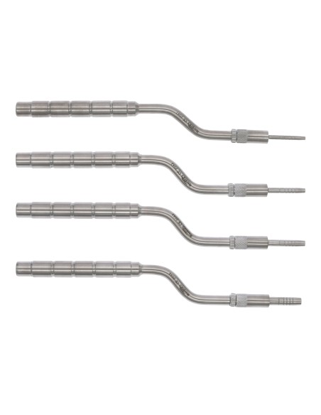 Osteotomos Angulados Punta Recta Cónica Milimetrada