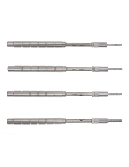 Osteotomo 2037 Recto Cóncavo con Rosca, Grosor 2,5mm.