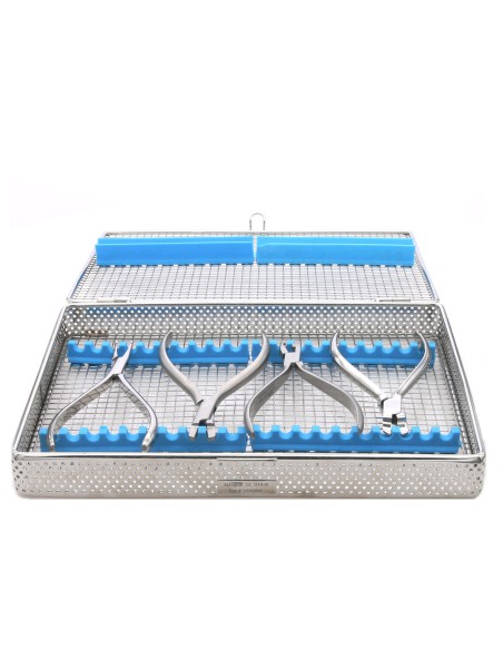 Kit Alicates Ortodoncia 4uds con caja Masters