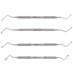 Cureta Lucas en acero inoxidable