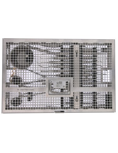 Set Cirugía Implantología by Dr. Joan Faus, 19 Instrumentos y Bandeja  Deve Med