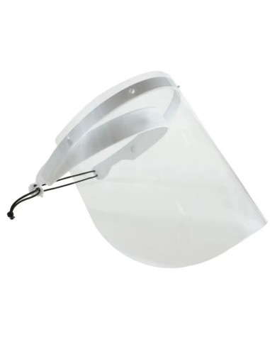 Visera de protección de PVC Ajustable 1 Montura  con 10 Viseras