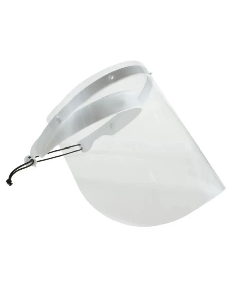 Visera de protección de PVC Ajustable 1 Montura  con 10 Viseras