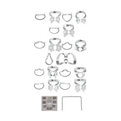 Estuche de Clamps: Forceps Brewer + Perforador + Arco + Clamps 2