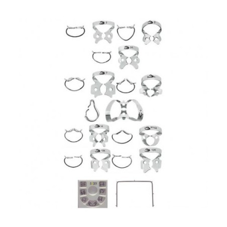 Estuche de Clamps: Forceps Brewer + Perforador + Arco + Clamps