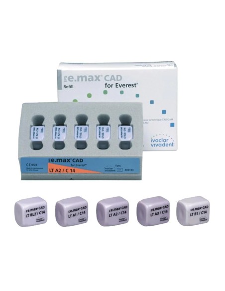 Bloque de Resina IPS E. Max CAD Cerec/Inlab LT C14