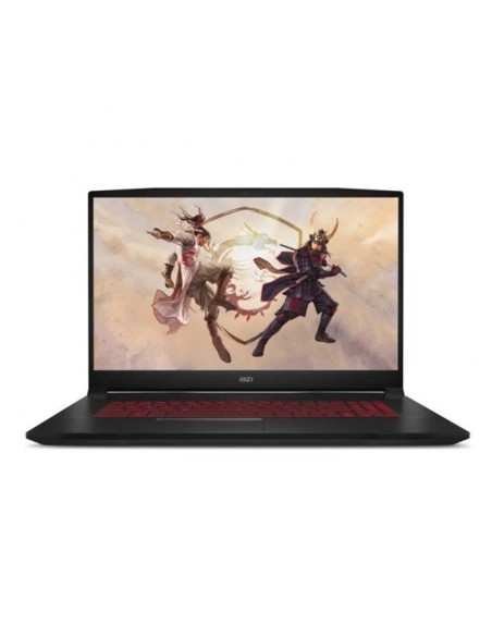 Portátil MSI Katana GF76 12UE-058XES Intel Core i7-12700H/17,3"/16 GB/512 GB SSD/RTX 3060 Color Negro