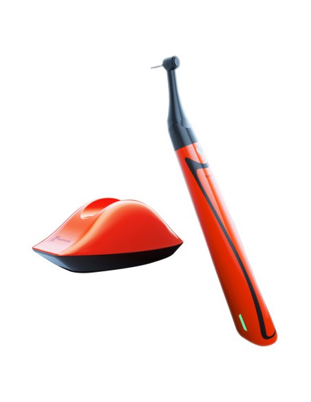 Motor Endo Smart A Inalámbrico, Recíproco, CA Super Mini 6:1 Localizador de Ápices Lava Orange de Woodpecker