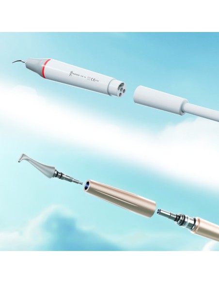 Escaler de Ultrasonidos con Aeropulidor AP-B Woodpecker con Depósito de Agua