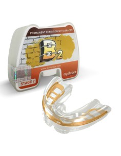 Myobrace para Brackets B2 Accesorio Intraoral Ortodoncia, Transparente, Grande 1 unidad Myofunctional