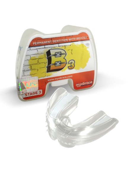 Myobrace para Brackets B3 Accesorio Intraoral Ortodoncia, Mediano, Transparente 1 ud Myofunctional