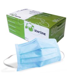 Mascarillas Rectangulares Azules Starline