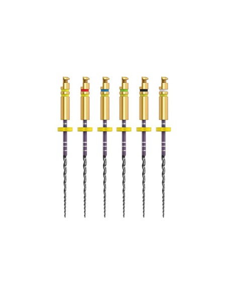 Limas Ni-Ti Zenflex Conicidad .04 - 21mm Endodoncia 6 uds Kerr Hawe
