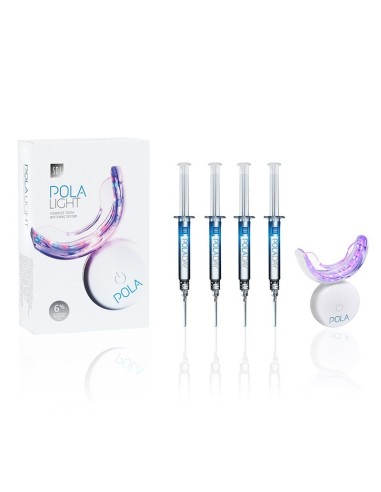 Pola Light 6% HP Kit Blanqueamiento con Férula LED 4 jeringas 3 gr SDI
