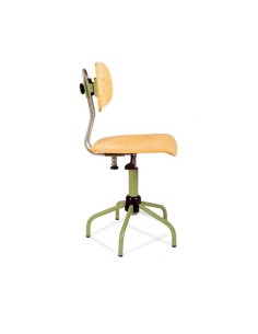 Taburete-Silla de Madera, Ergonómica Technoflux