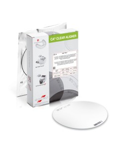 Plancha Alineador Tres Capas CA Pro+ Clear 0,5x125mm 100 uds Scheu Dental
