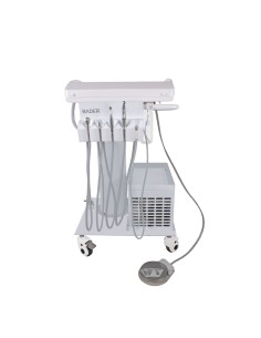 Cart con Unidad de Presión con Manómetro Bader