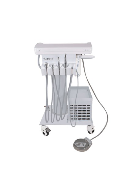 Cart con Unidad de Presión con Manómetro Bader