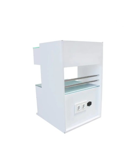 Carro Doble Encimera Cristal 3 Cajones Atenea Bader