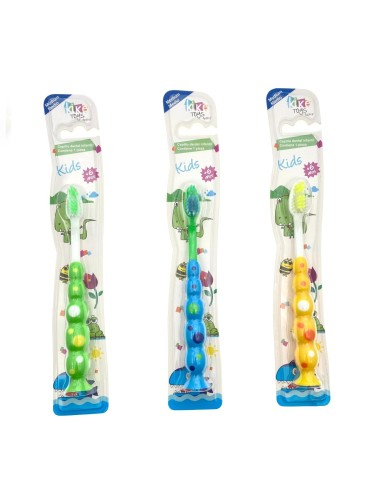 Cepillo Dental Infantil Divertido, Colores, 12 unidades Surtidas Kike Toys